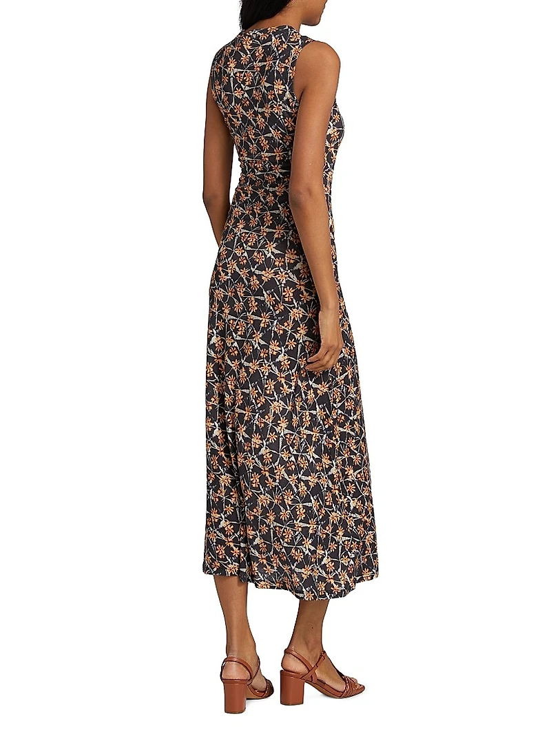 Orla Floral Tank Midi-Dress