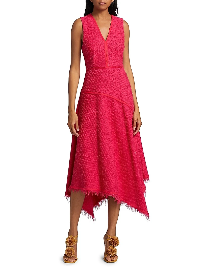 Florence Tweed Midi-Dress