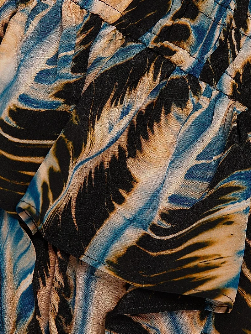 Brielle Silk Midi-Dress