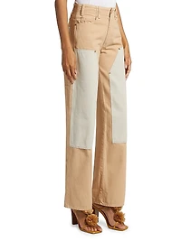 The Olympia High-Rise Carpenter Jeans