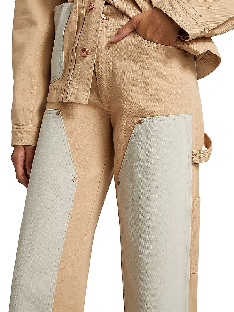 The Olympia High-Rise Carpenter Jeans