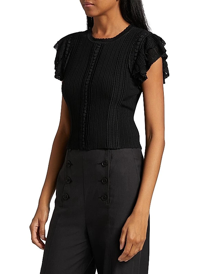 Giulia Ruffle Top