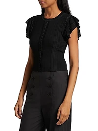 Giulia Ruffle Top