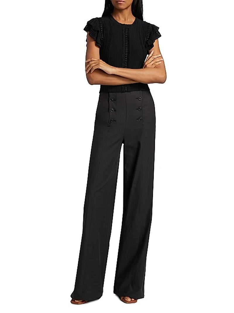 Giulia Ruffle Top