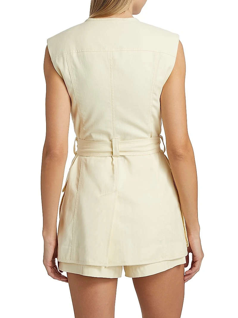 Twyla Long Vest