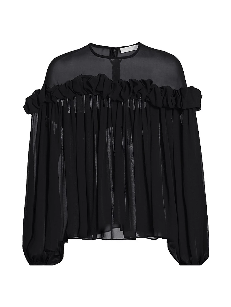 Peggy Silk Georgette Blouse