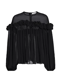 Peggy Silk Georgette Blouse