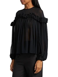Peggy Silk Georgette Blouse