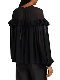 Peggy Silk Georgette Blouse