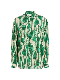 Soren Printed Silk Shirt
