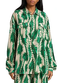 Soren Printed Silk Shirt