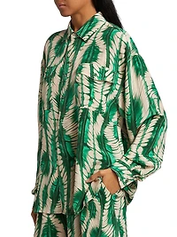 Soren Printed Silk Shirt