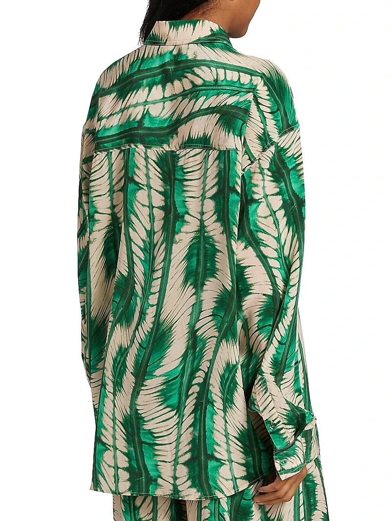 Soren Printed Silk Shirt