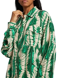 Soren Printed Silk Shirt