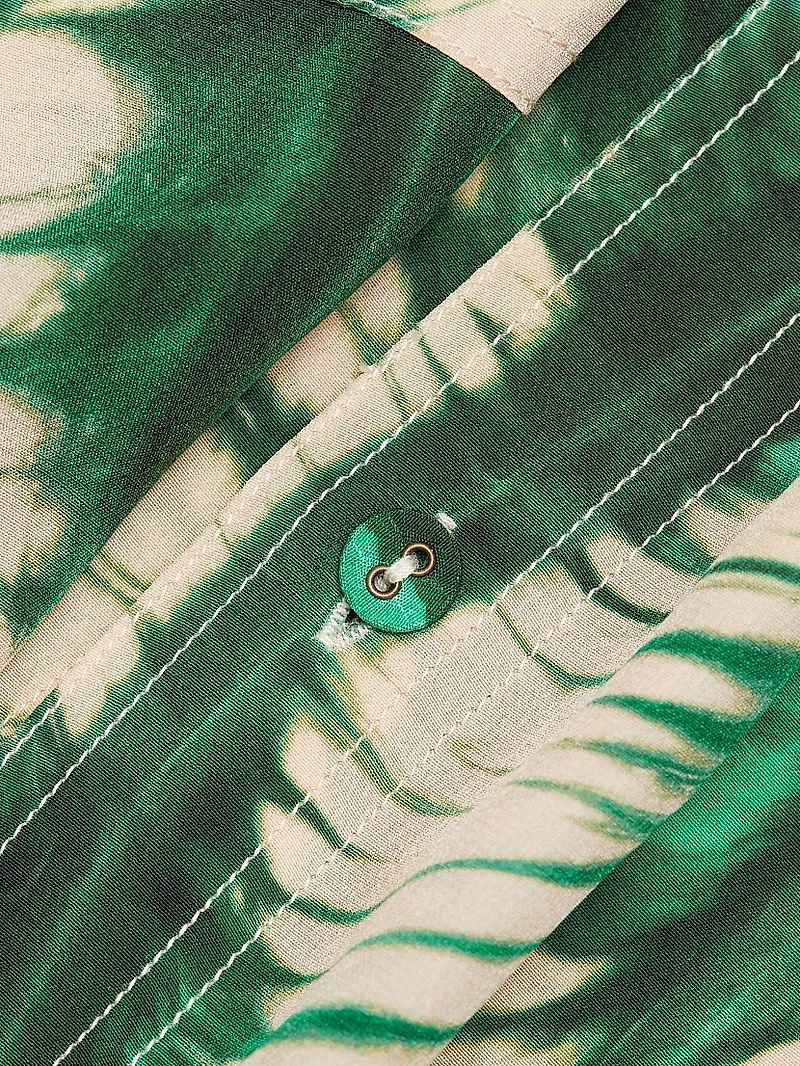 Soren Printed Silk Shirt