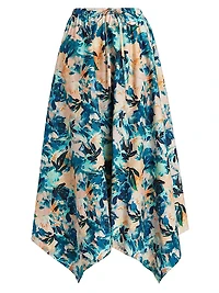 Madelyn Handkerchief Midi-Skirt