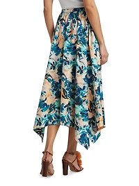 Madelyn Handkerchief Midi-Skirt