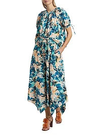 Madelyn Handkerchief Midi-Skirt