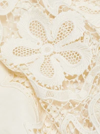 Rae Floral Lace Midi-Skirt