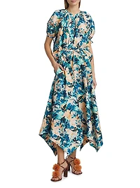 Vienne Floral Cotton Blouse