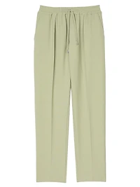 Elasticated Straight Leg Trousers