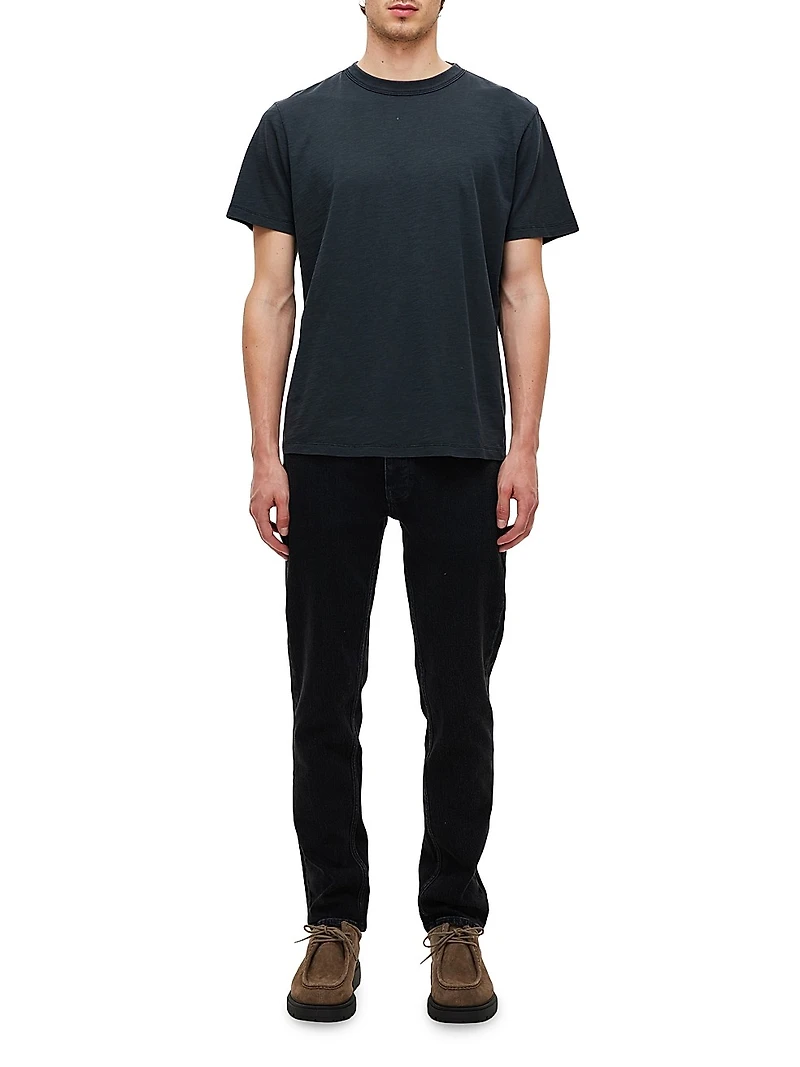 Lou Stretch Straight-Leg Jeans