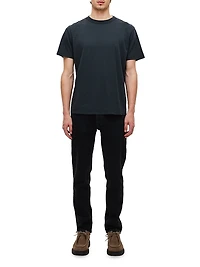 Lou Stretch Straight-Leg Jeans