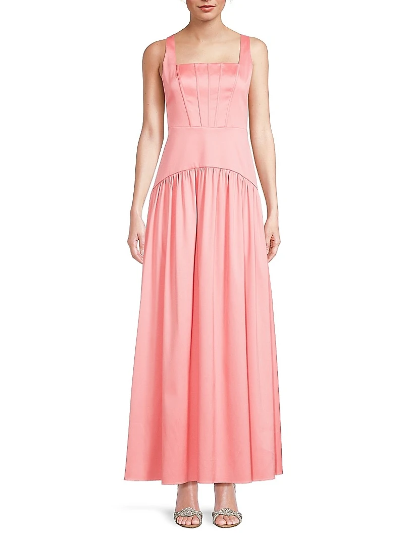 Stretch Mikado Dress