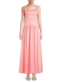 Stretch Mikado Dress