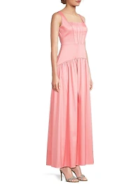 Stretch Mikado Dress