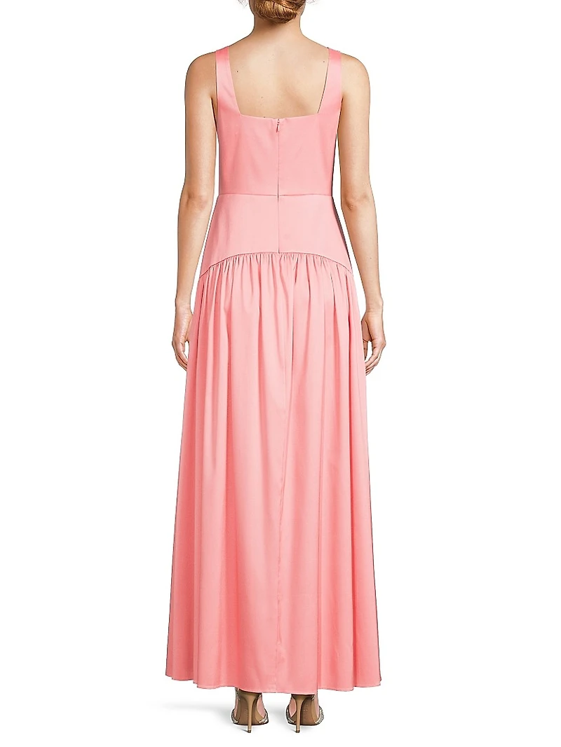 Stretch Mikado Dress