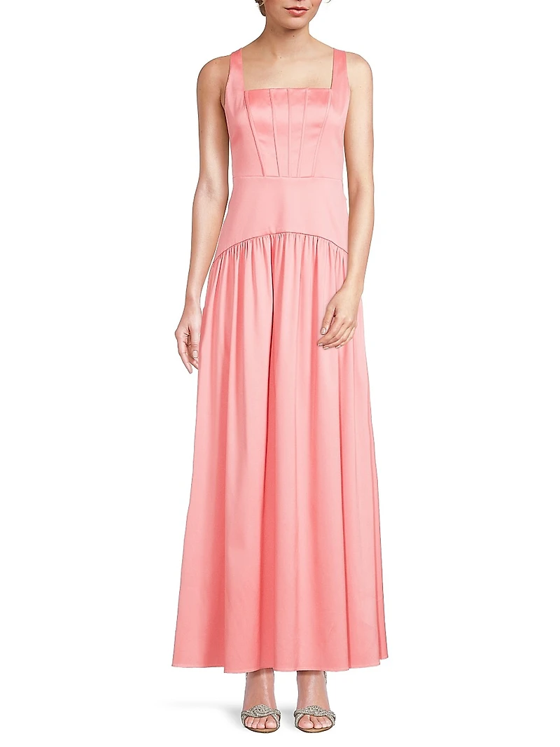 Stretch Mikado Dress