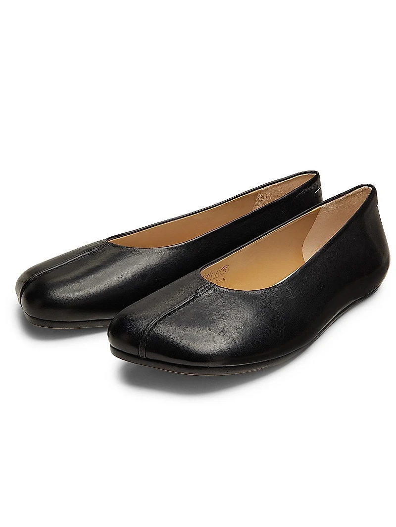Anatomic Front Seam Leather Ballet Flats