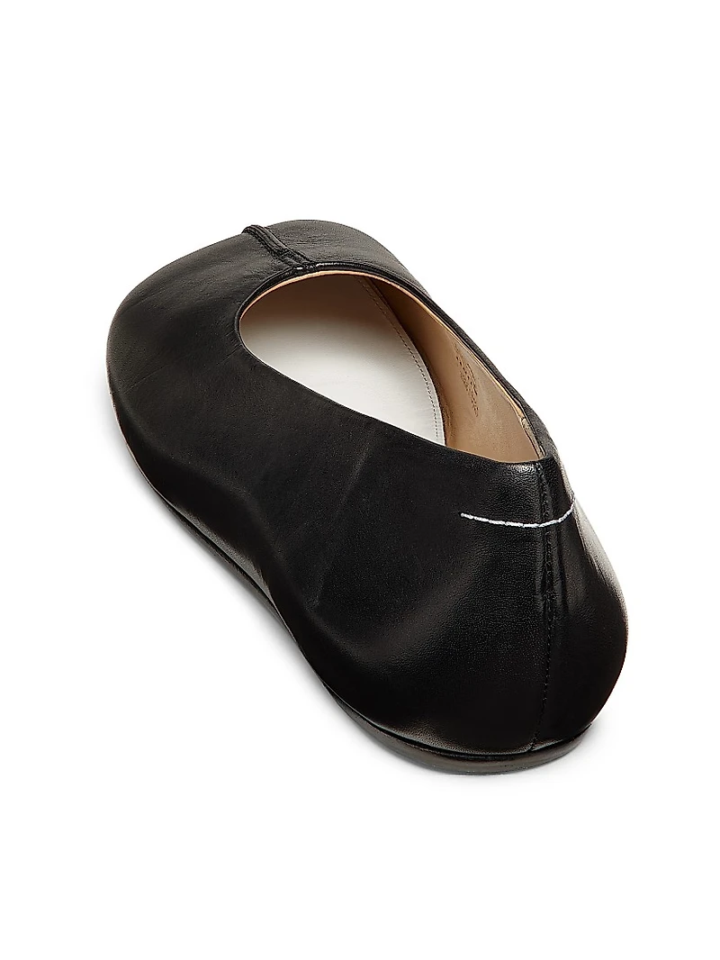 Anatomic Front Seam Leather Ballet Flats