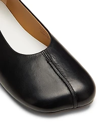Anatomic Front Seam Leather Ballet Flats