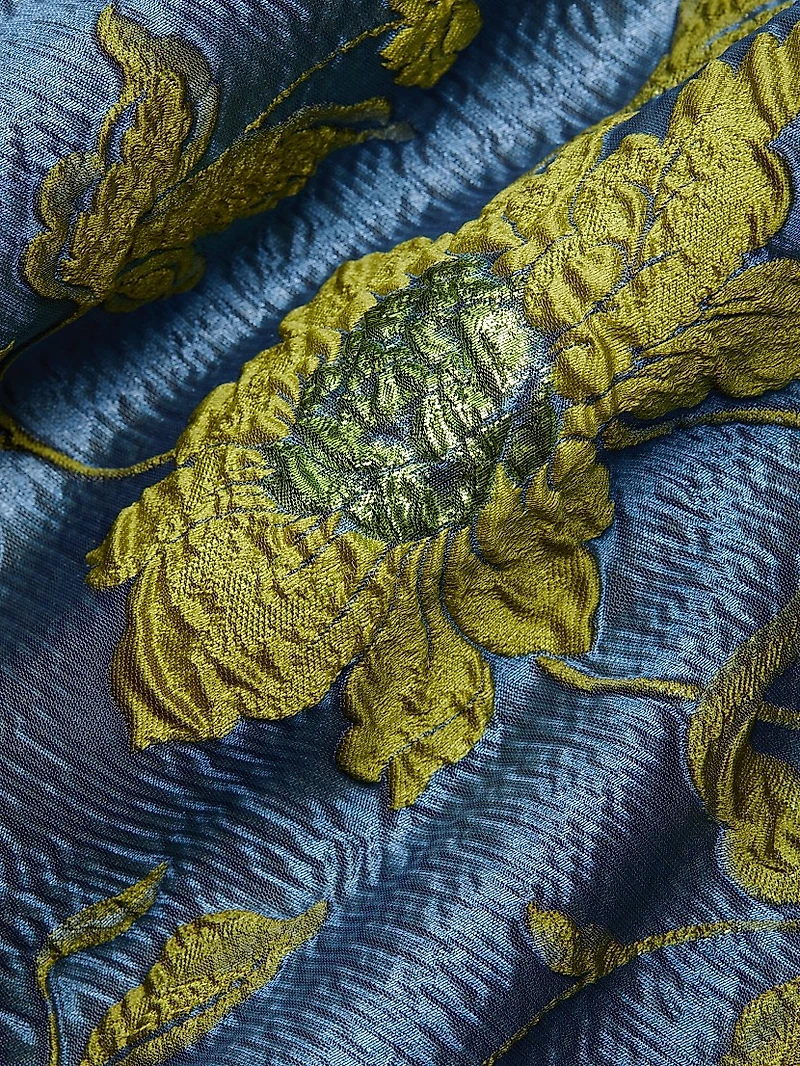 Dara Jacquard Bandeau A-Line Cocktail Dress