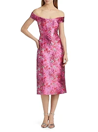 Chantel Off-The-Shoulder Cocktail Dress