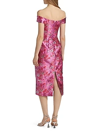 Chantel Off-The-Shoulder Cocktail Dress