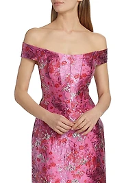 Chantel Off-The-Shoulder Cocktail Dress