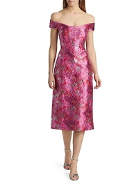 Chantel Off-The-Shoulder Cocktail Dress