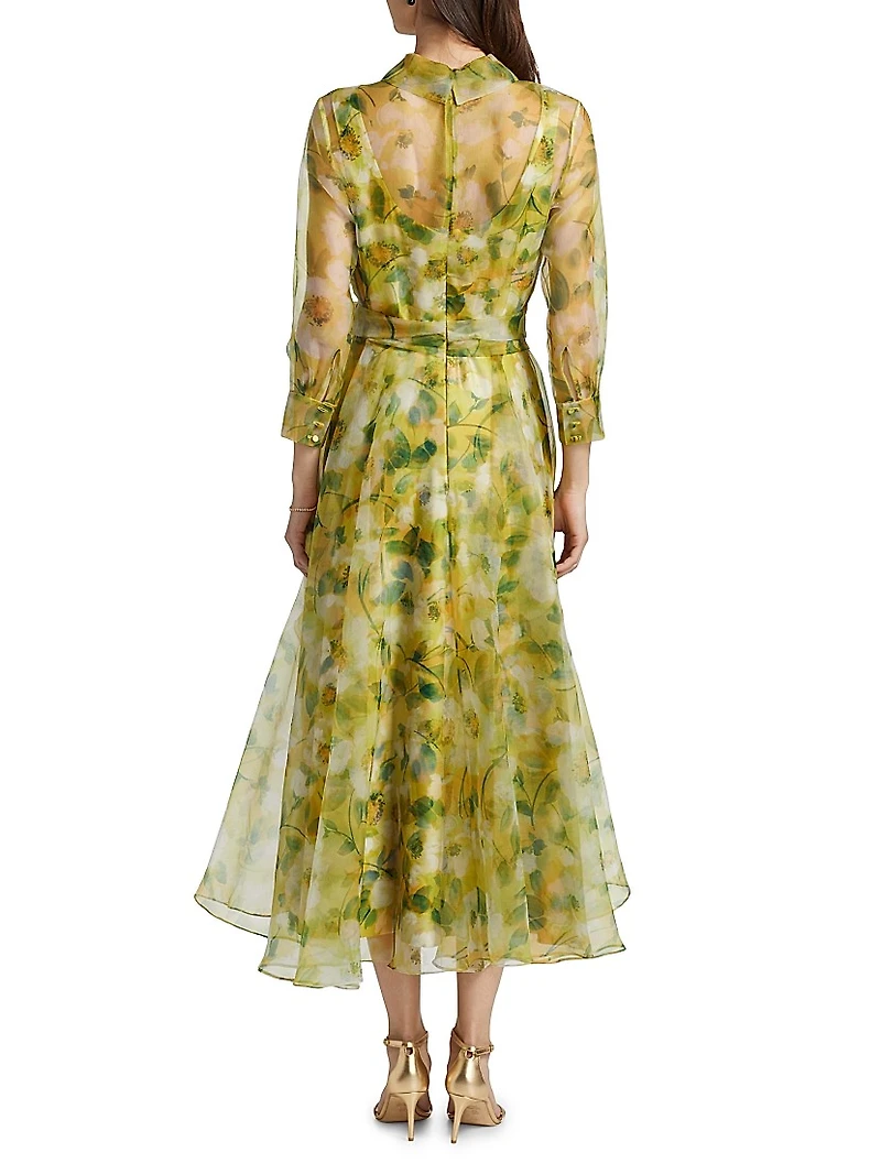 Magdalene Organza Shirt Dress