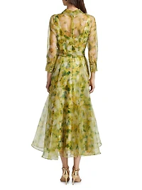 Magdalene Organza Shirt Dress