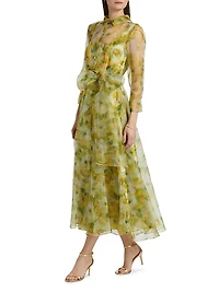 Magdalene Organza Shirt Dress