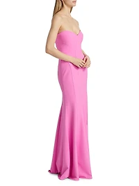 Sunny Strapless Gown