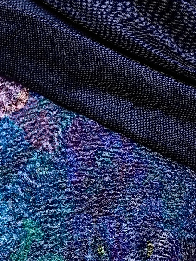 Mary Taffeta & Organza Shirtdress