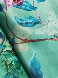 Lulu Floral Mikado Column Gown