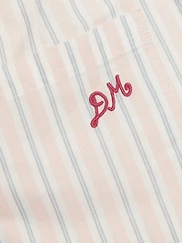 Leah Embroidered Striped Trousers