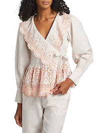 Anais Embroidered Blouse