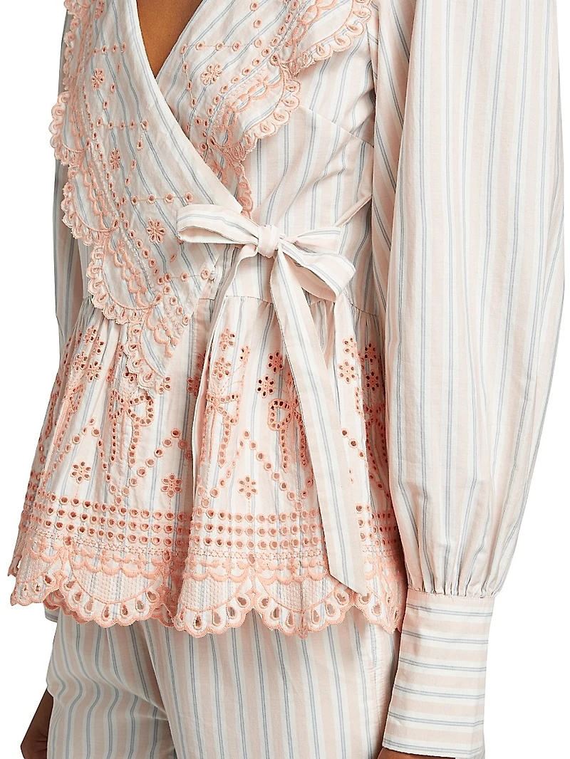 Anais Embroidered Blouse
