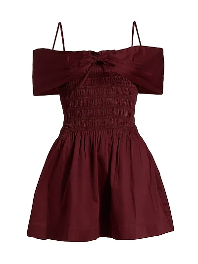 Esmerelda Smocked Minidress